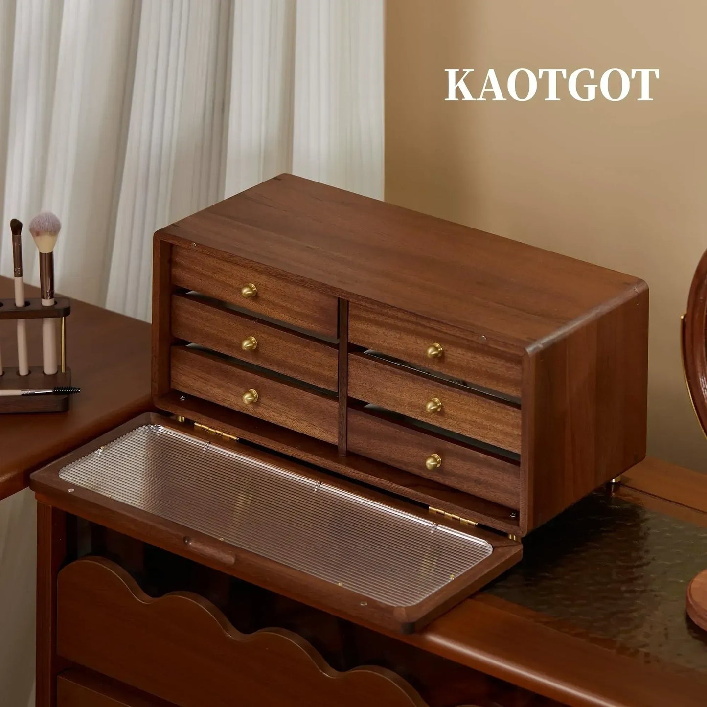 Solid Wood Jewelry Organizer For Women (NEW)