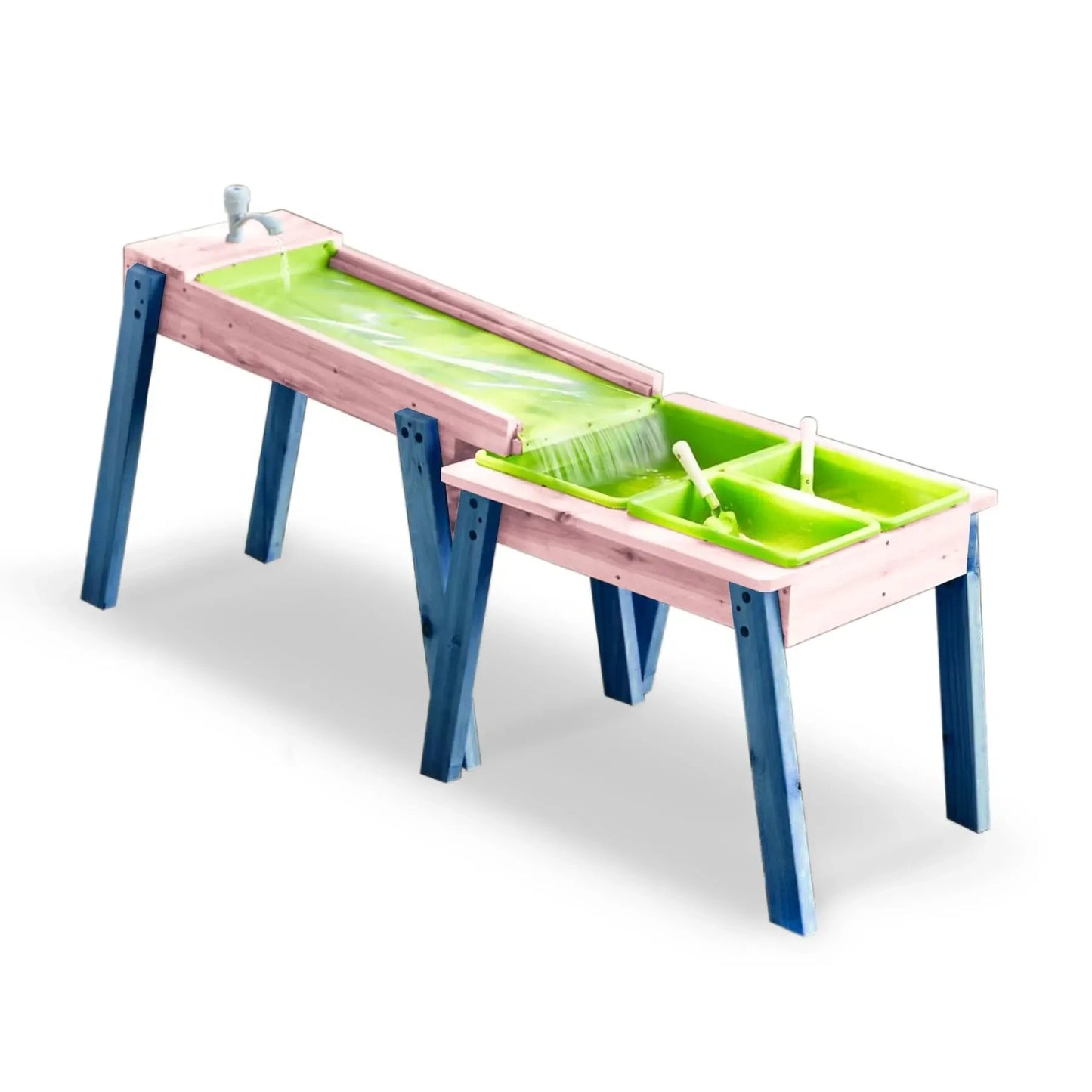 K LUCKIDS Kids 3 Sets Rushing River Falls Sensory Table (NEW)