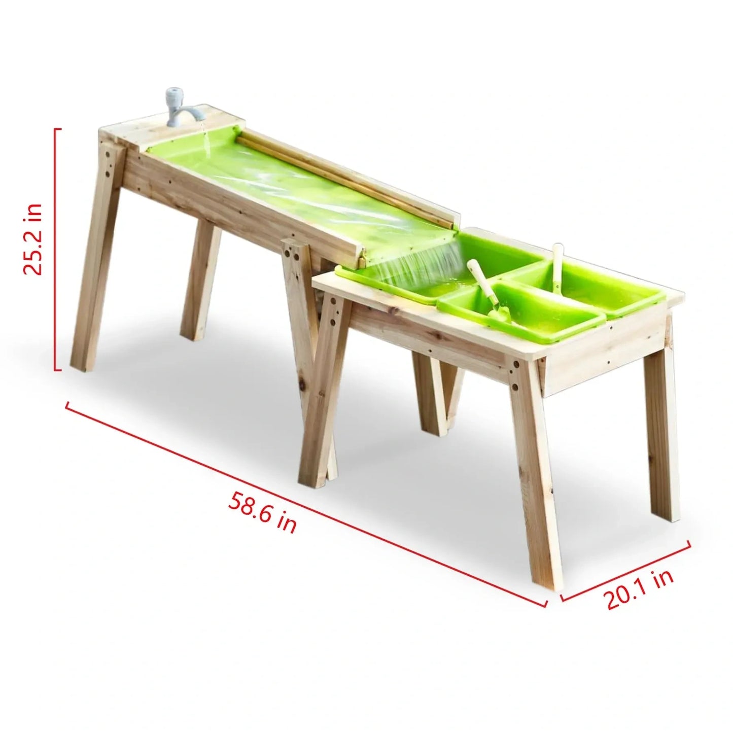 K LUCKIDS Kids 3 Sets Rushing River Falls Sensory Table (NEW)