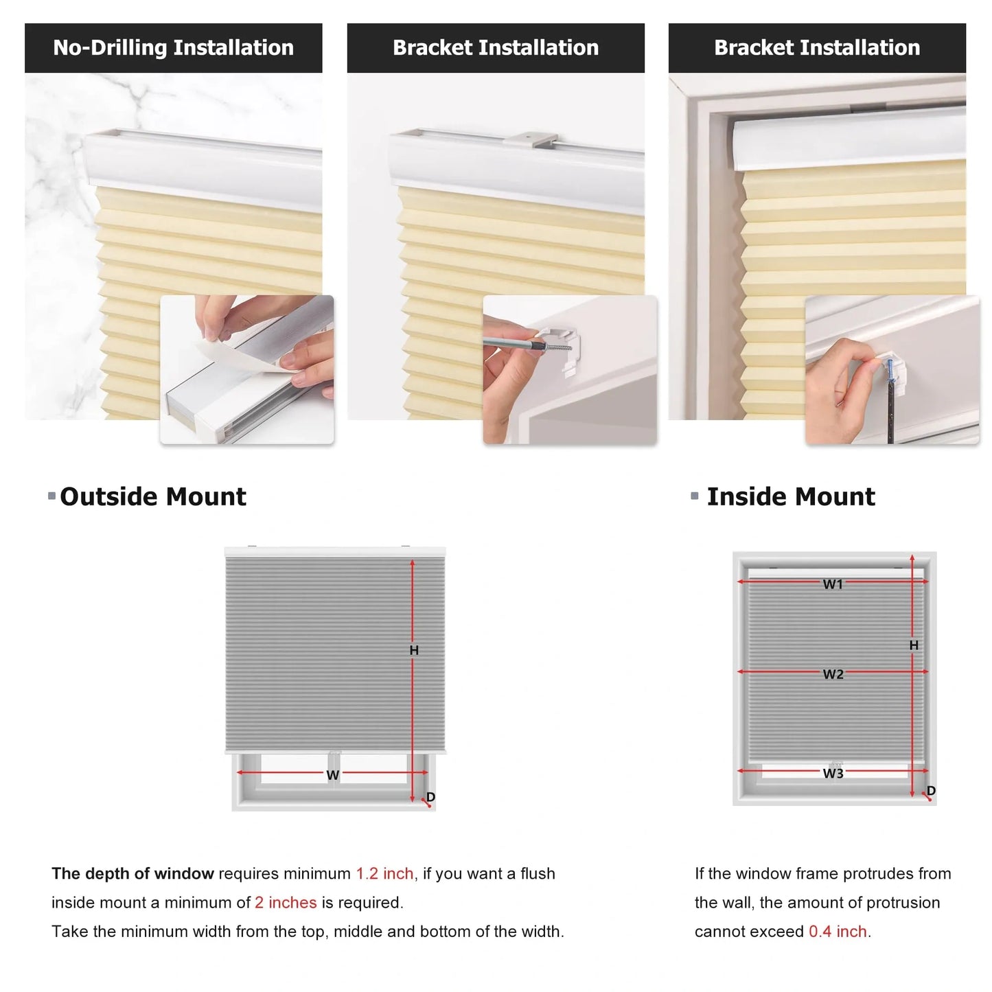 Blackout Honeycomb Shades (NEW)