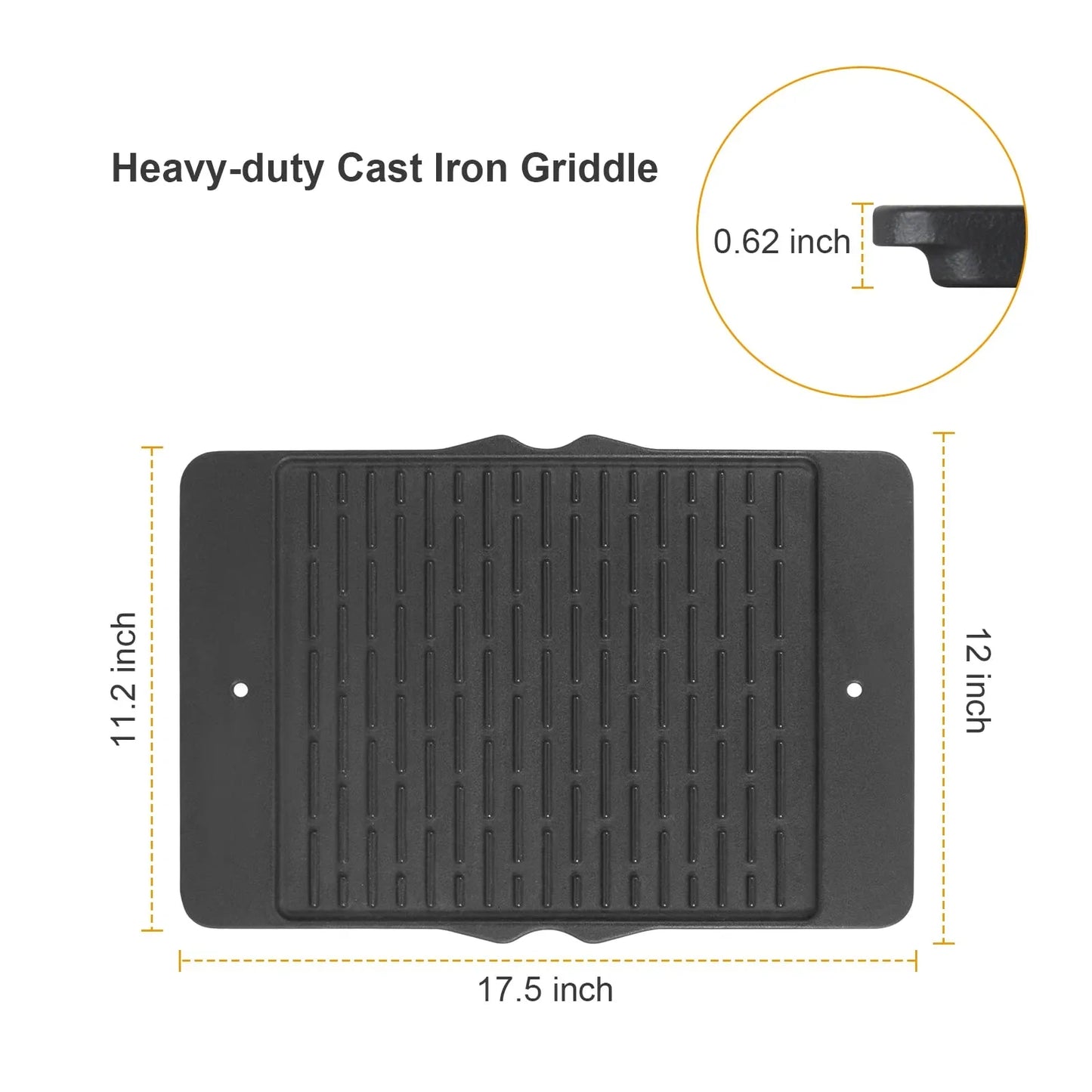 LS'BABQ Reversible Griddle (NEW)