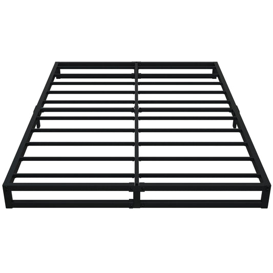 6 Inch Bed Frame Queen Size Heavy Duty Steel Slat (NEW)