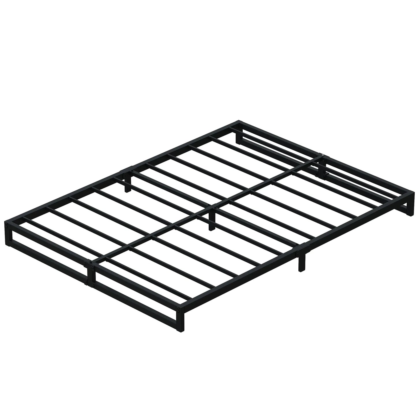 6 Inch Bed Frame Queen Size Heavy Duty Steel Slat (NEW)