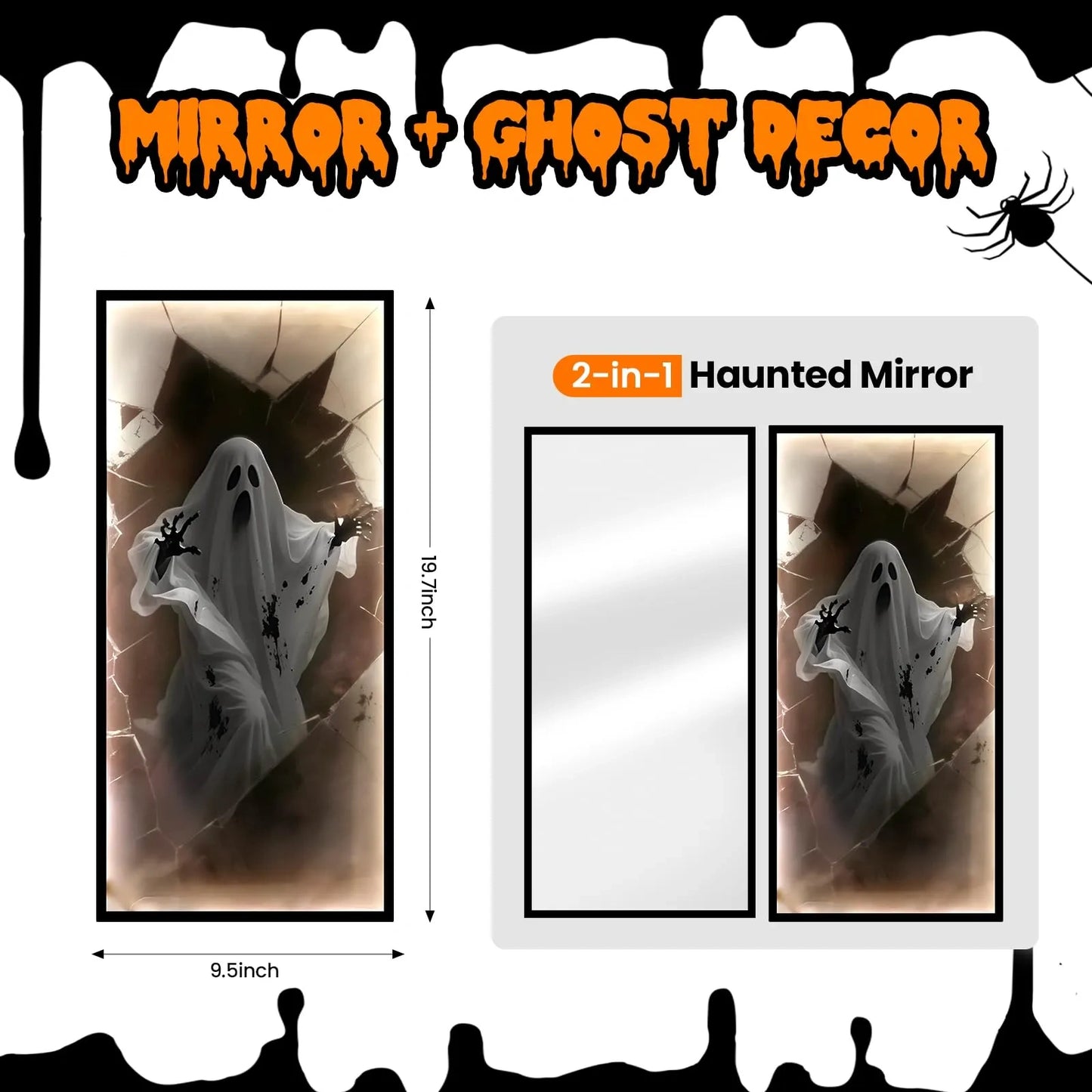 Halloween Hologram Ghost Mirror (NEW)
