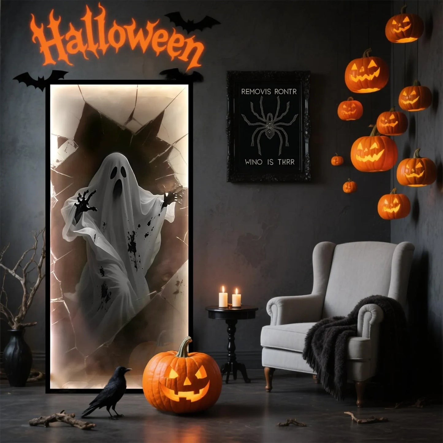 Halloween Hologram Ghost Mirror (NEW)