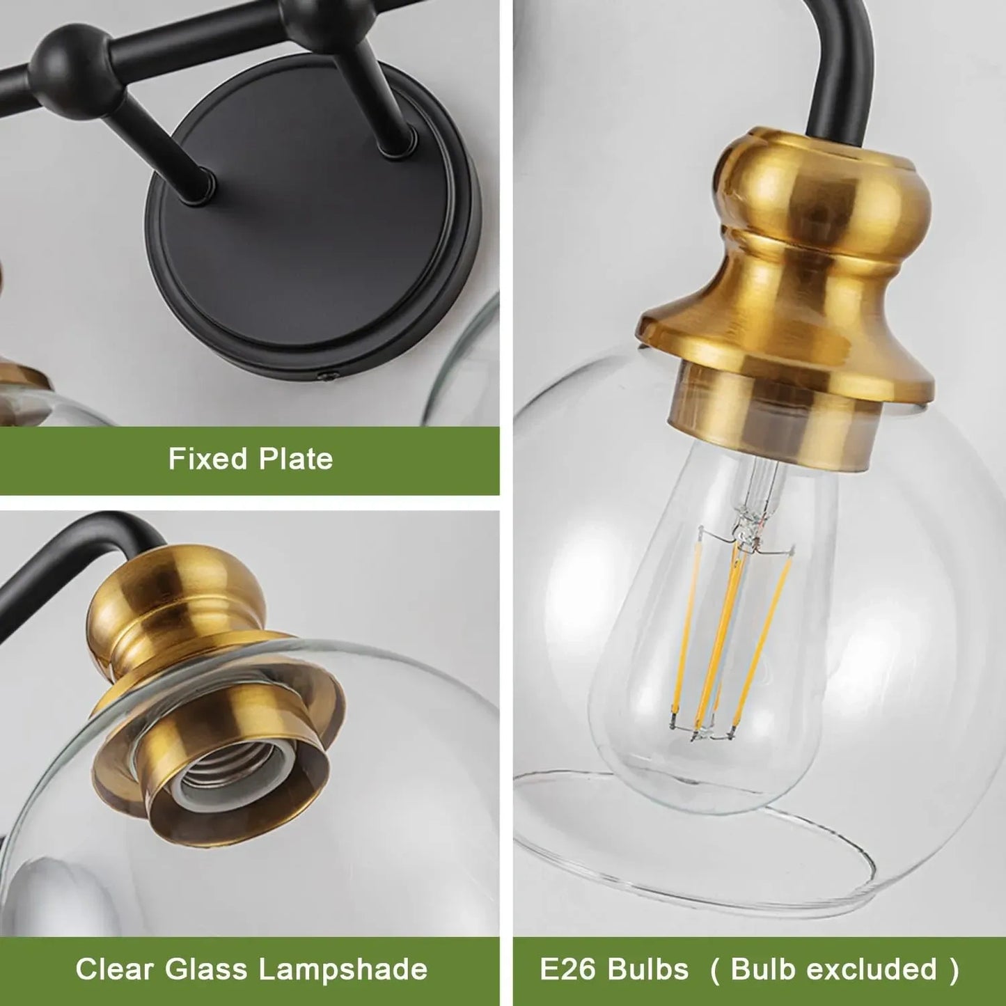 Mateyrie 4-Light Bathroom Vanity Light (NEW)