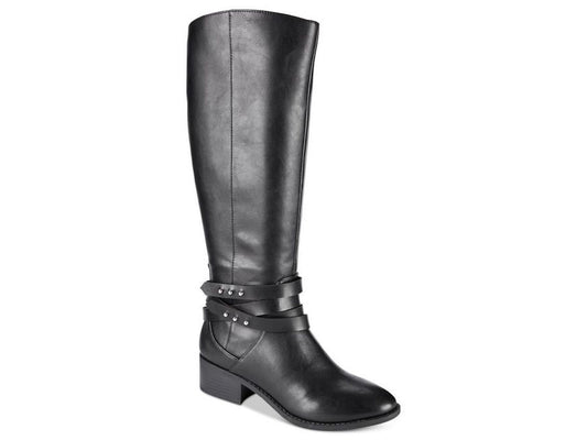 Material Girl Womens Damien Closed Toe Knee High Fashion Boots