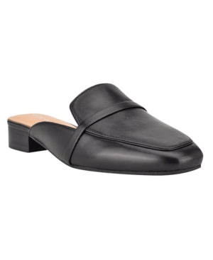 Marc Fisher Women's Mules BLKLE - Black Namila Leather Mule - Women