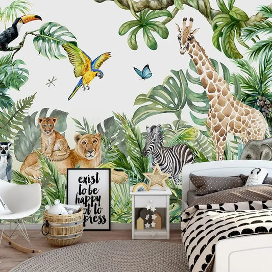 Safari Wallpaper for Children with Animals (NEW)