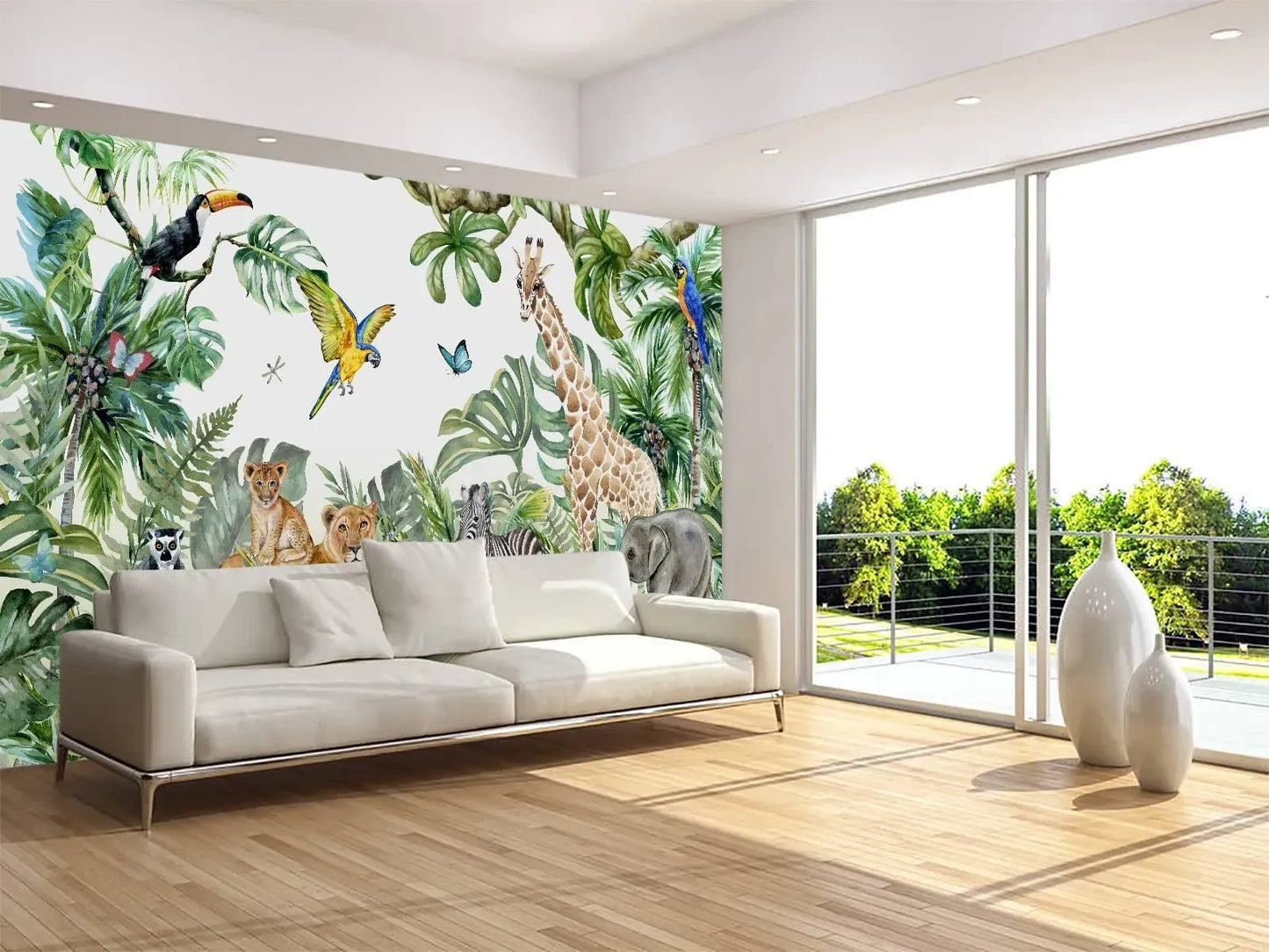 Safari Wallpaper for Children with Animals (NEW)