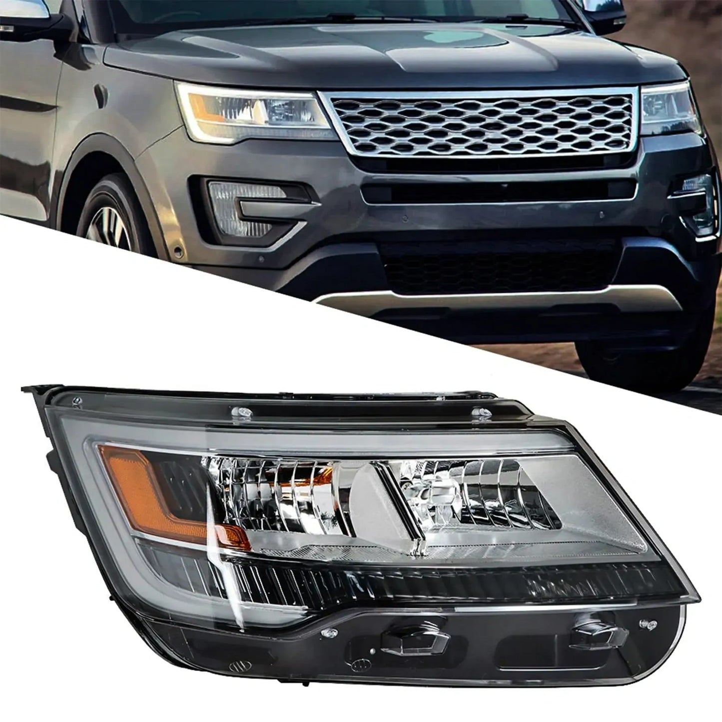 Headlight Assembly Replacement for Explorer (NEW)