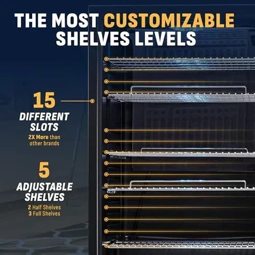 NewAir Beverage Refrigerator Cooler 126 Cans