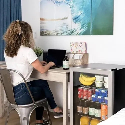 NewAir Beverage Refrigerator Cooler 126 Cans