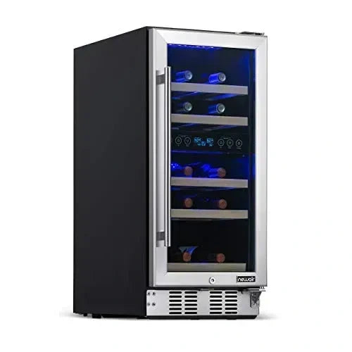 Newair 15 inch Built-In Dual Zone Wine Cooler