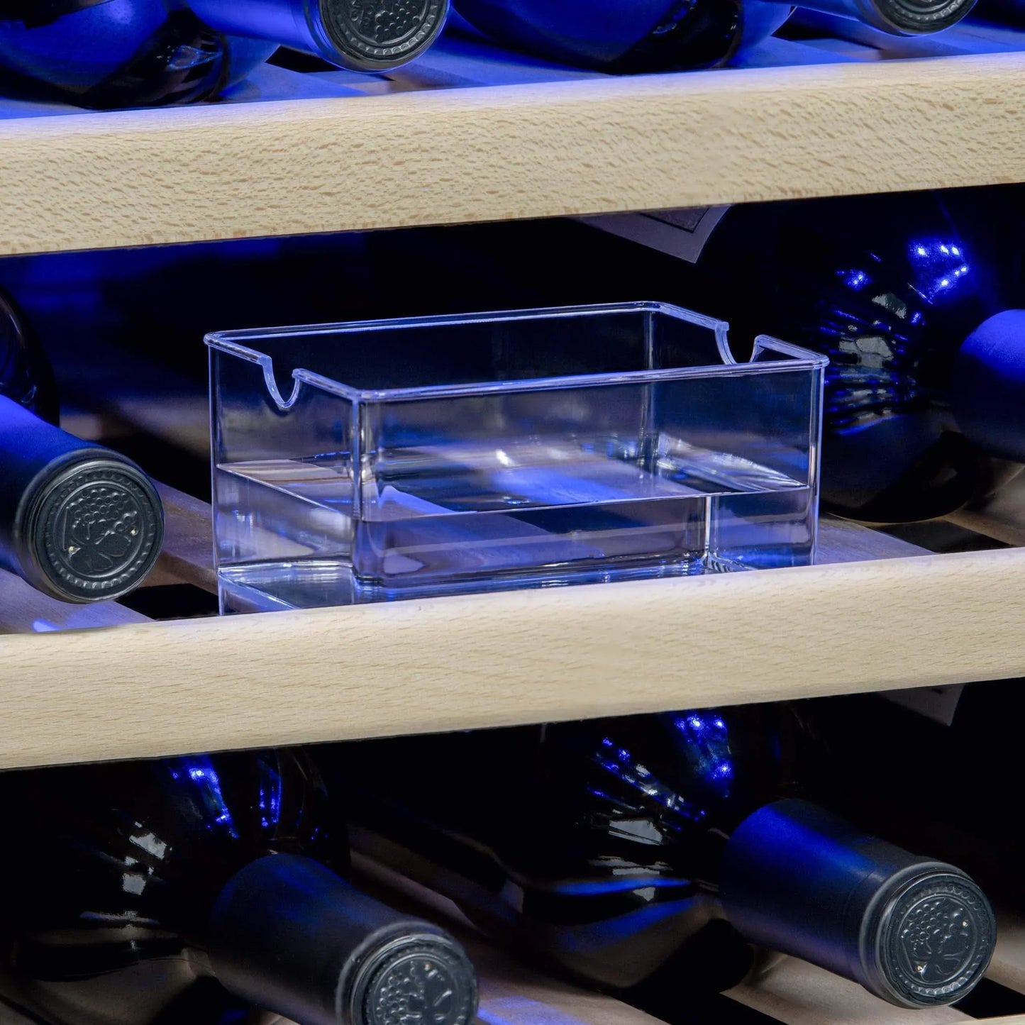Newair Premium 46-Bottle Built-In Dual Zone Wine Fridge