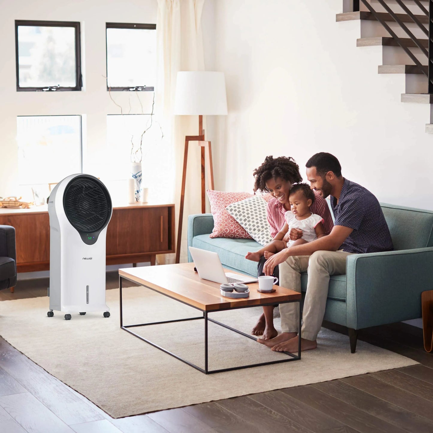 Newair Evaporative Portable Cooling Fan w/ CycloneCirculation