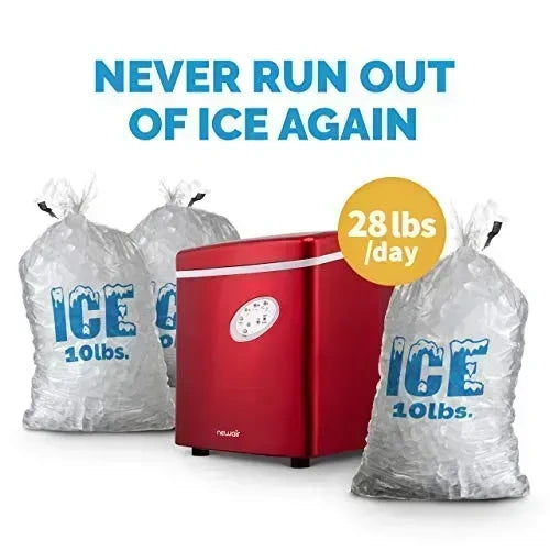 Newair Countertop Ice Maker with 3 Ice Sizes
