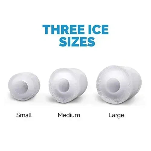 Newair Countertop Ice Maker with 3 Ice Sizes