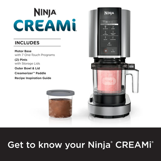 Ninja CREAMi Ice Cream Maker, NC301 (NEW)