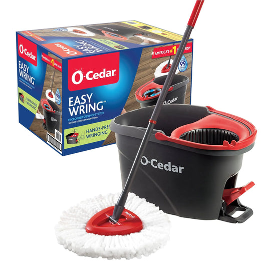 O-Cedar EasyWring Microfiber Spin Mop (NEW)