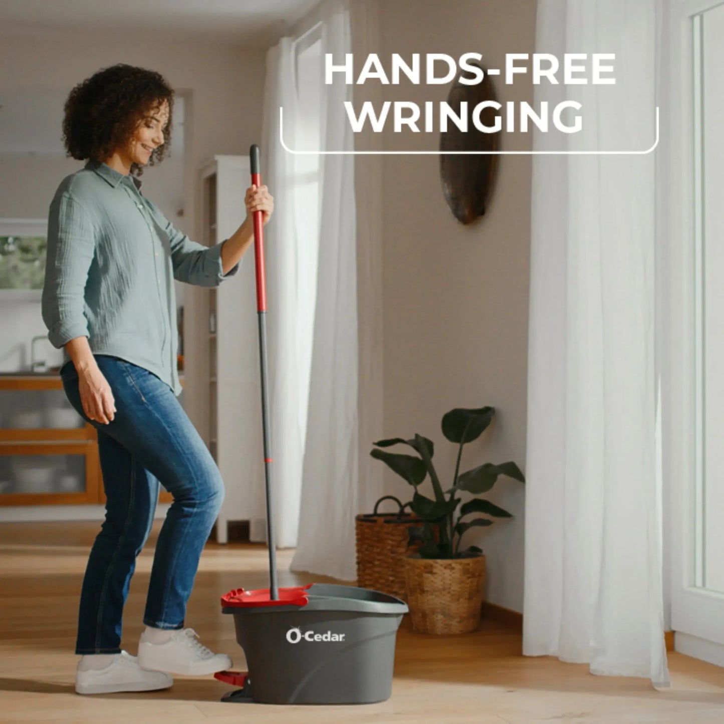 O-Cedar EasyWring Microfiber Spin Mop (NEW)