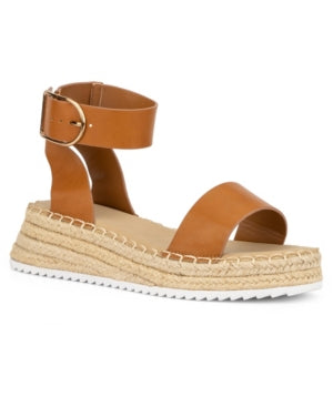 Olivia Miller Almond Beach Women's Espadrille Sandals, Size: 8, Brown
