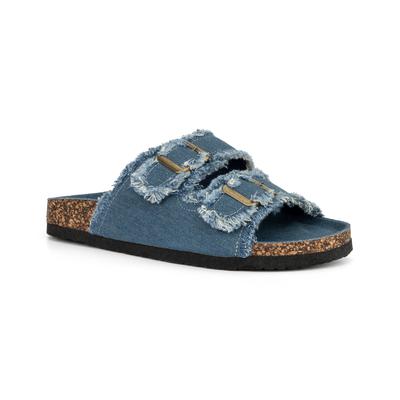 Olivia Miller Women's Sandbar Sandals in Denim 6 Lord & Taylor