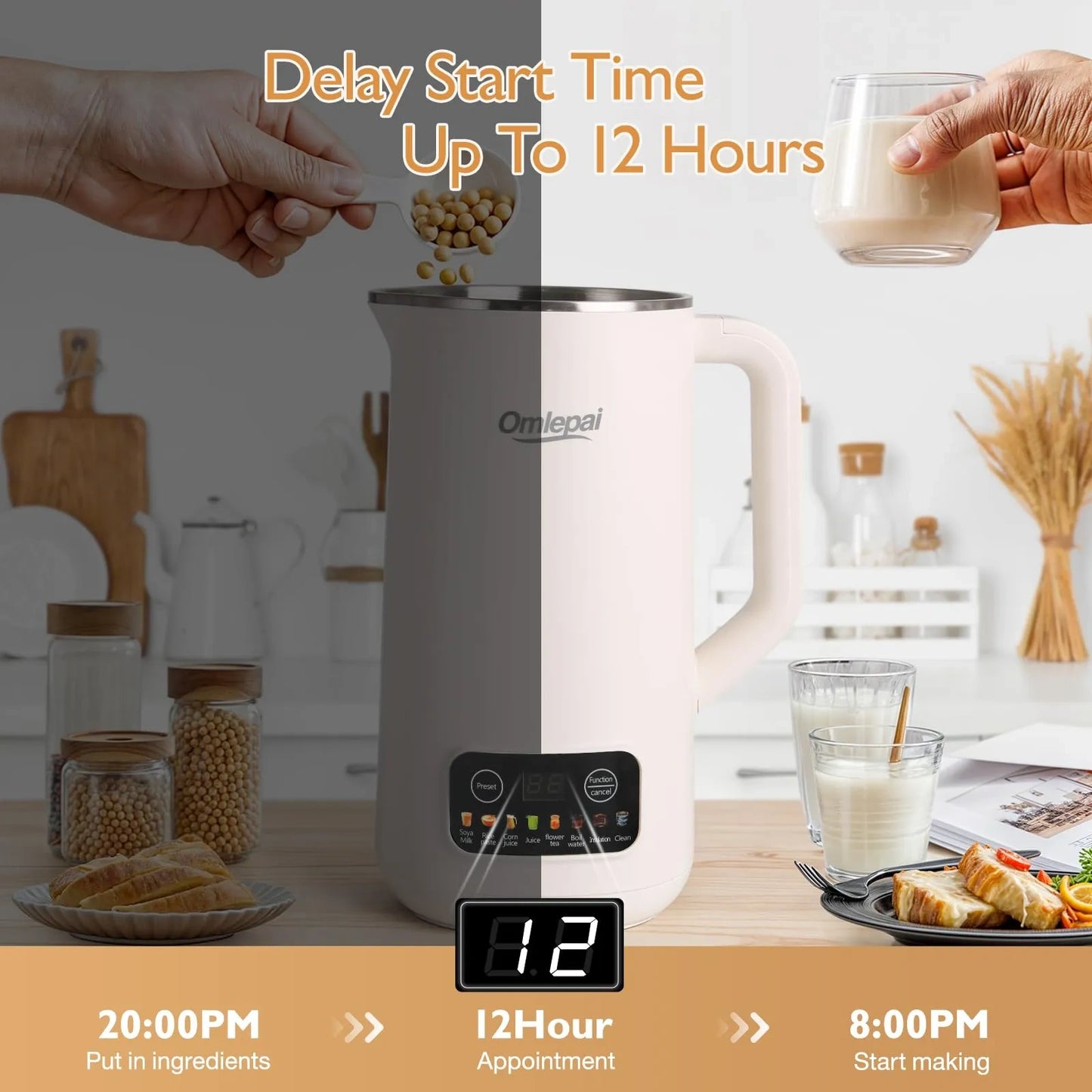 Nut Milk Maker Machine (NEW)