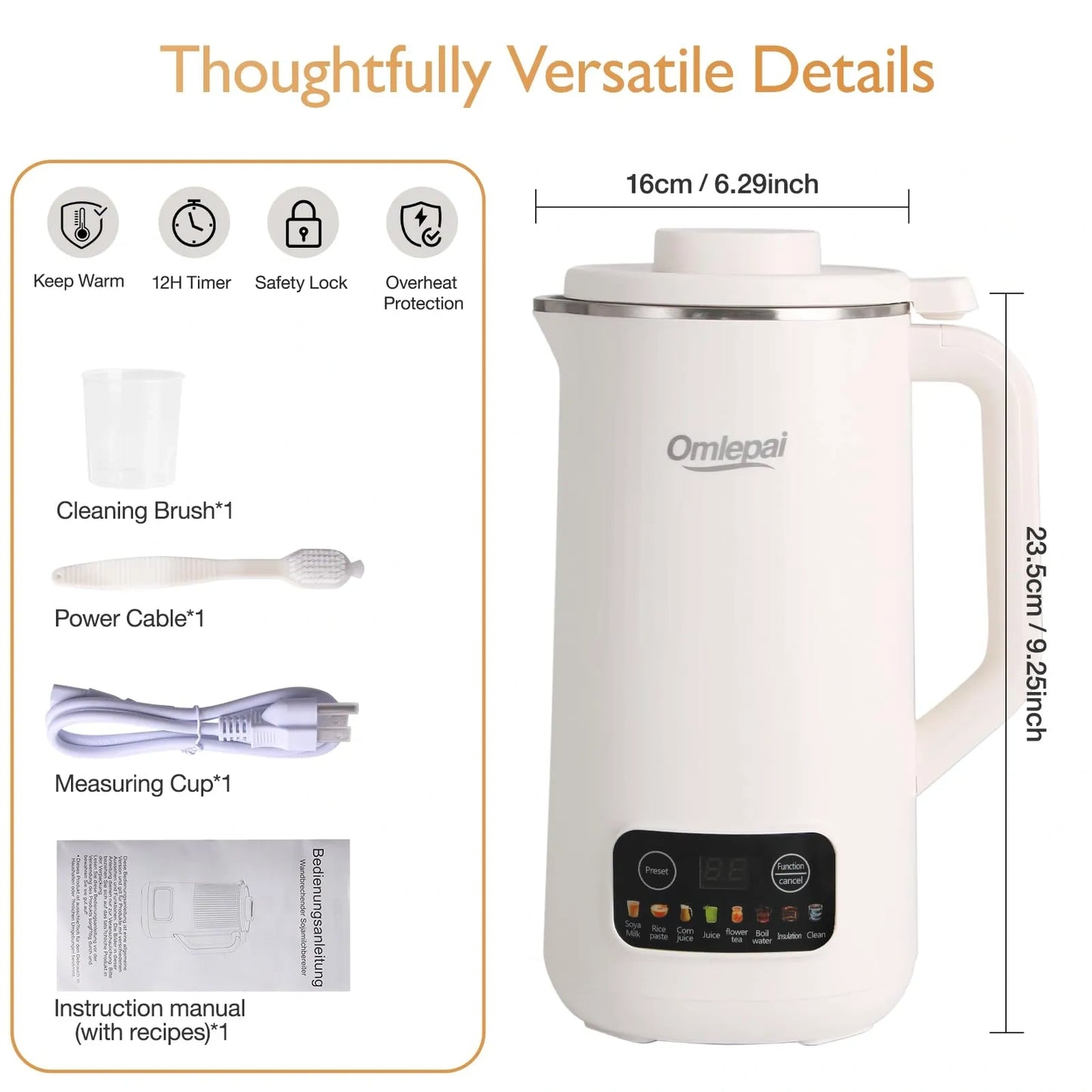 Nut Milk Maker Machine (NEW)