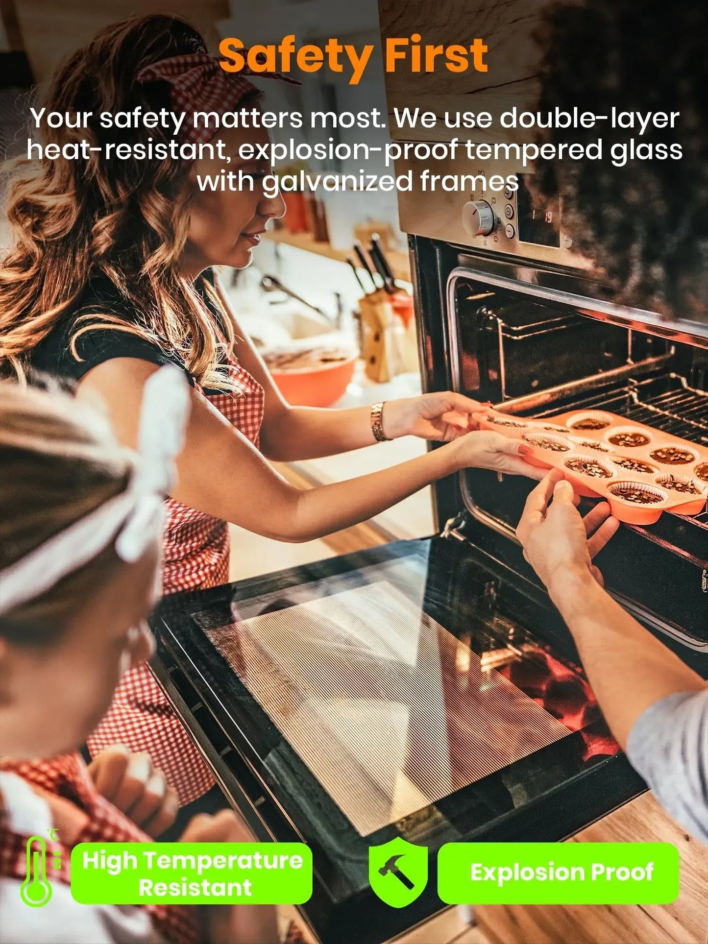 Opheart Range Oven Inner Door Glass (NEW)