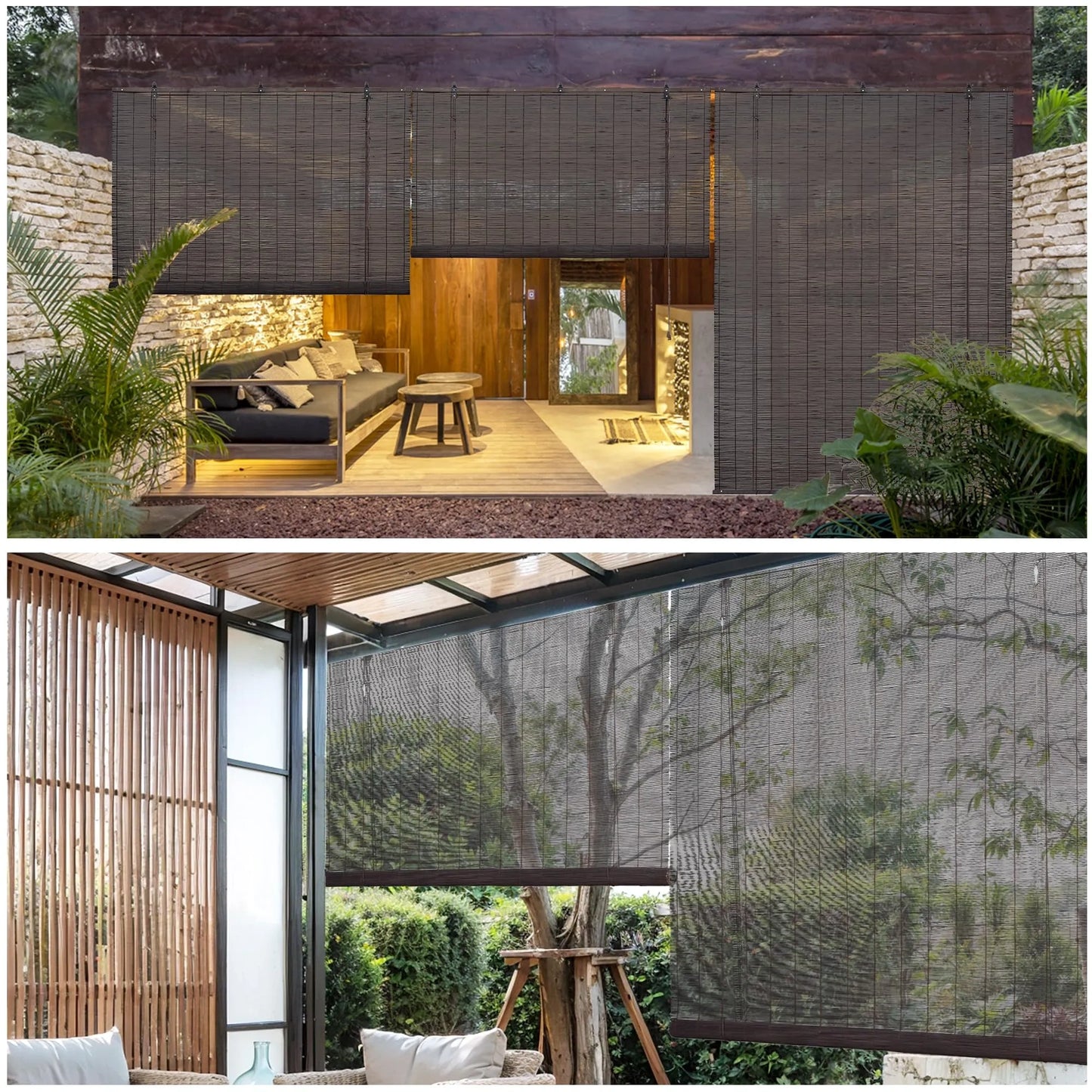 Outdoor Roller Shades for Patio (NEW)