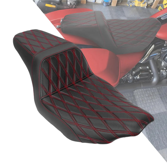 Motocycle 2-Up Driver & Passenger Seat (NEW)