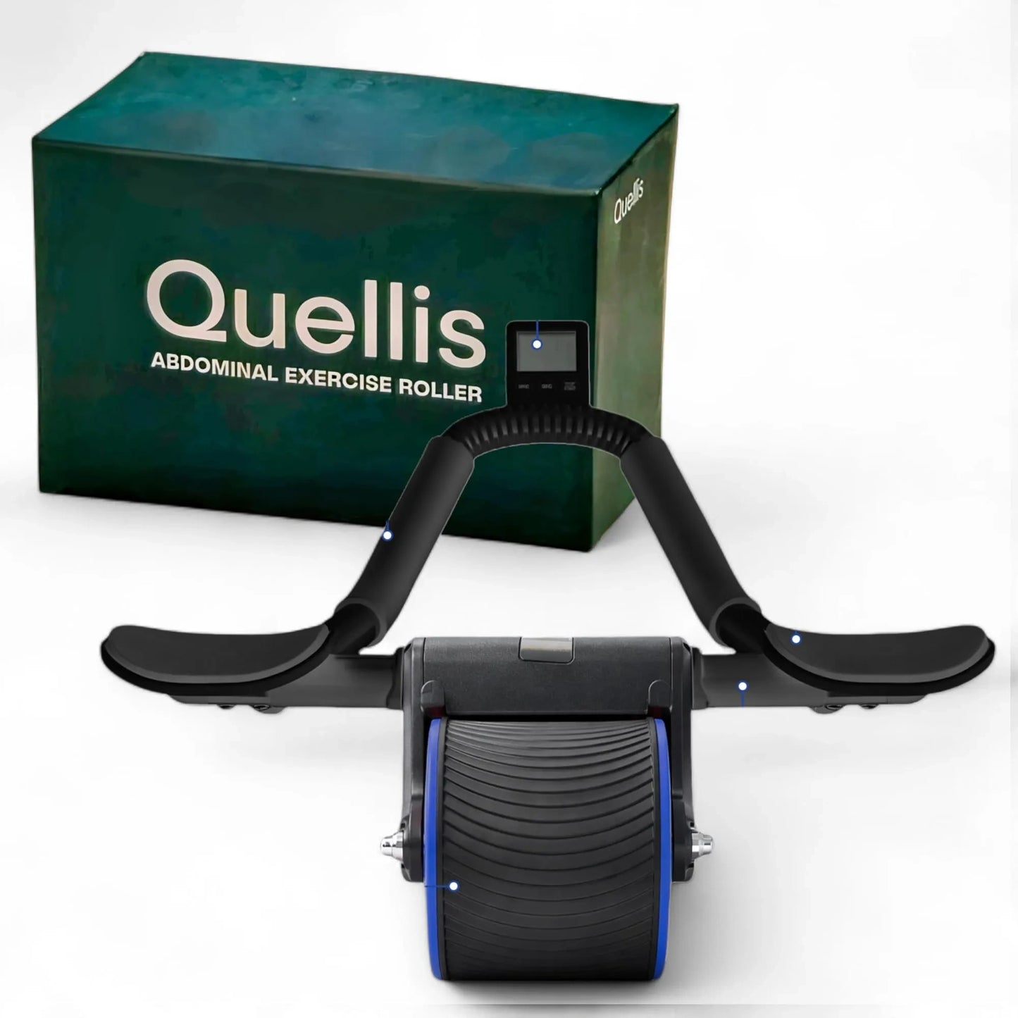 AB Roller Wheel with Elbow Support & Knee Pads (NEW)