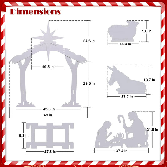 Outdoor Nativity Scene (NEW)