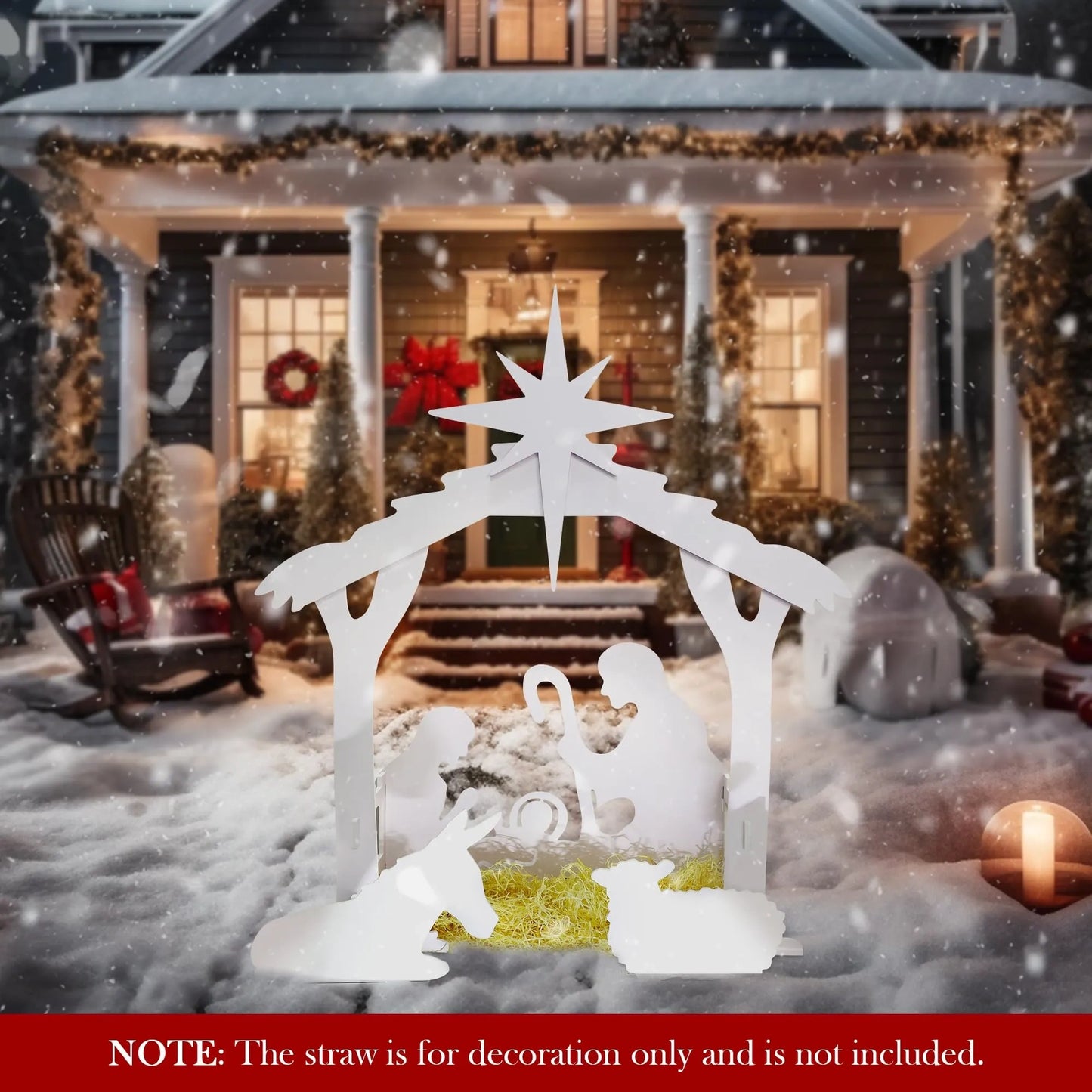 Outdoor Nativity Scene (NEW)