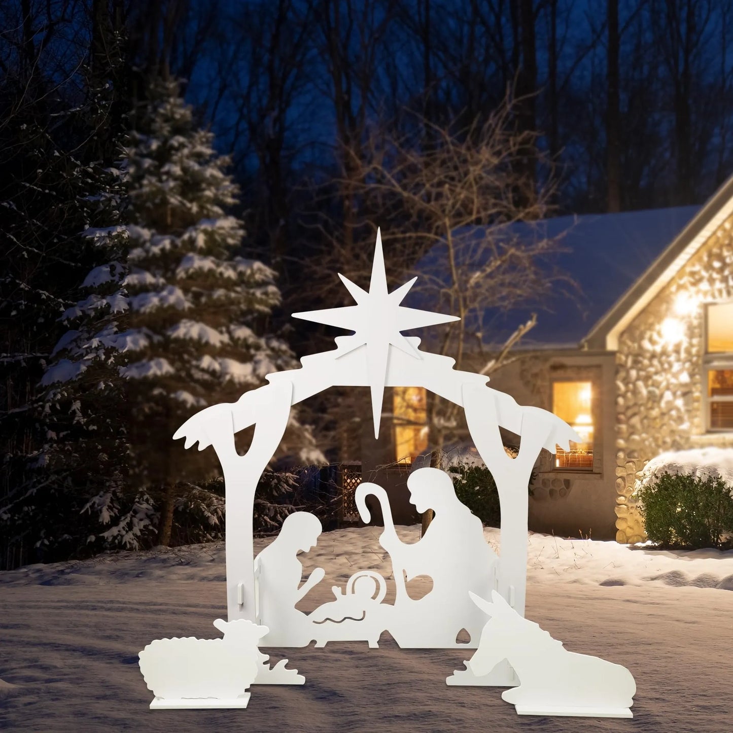 Outdoor Nativity Scene (NEW)