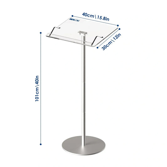 RexTact Acrylic Podium Stand 49 inch (NEW)