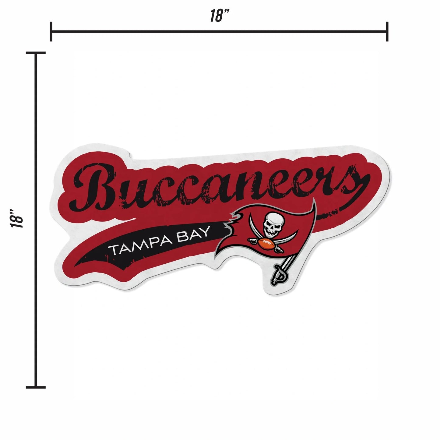 Rico Industries Distressed Shape Cut Pennant (NEW)