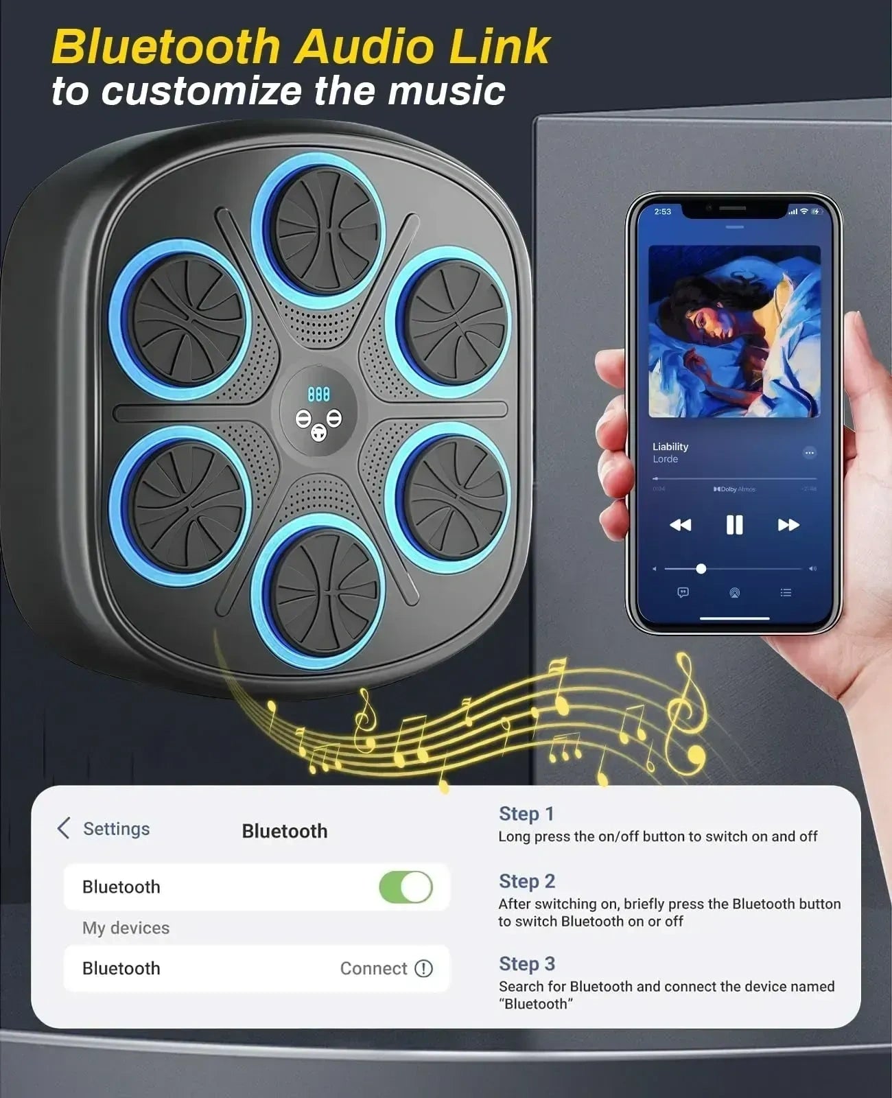 Music Boxing Machine for Adults Wall Mounted (NEW)