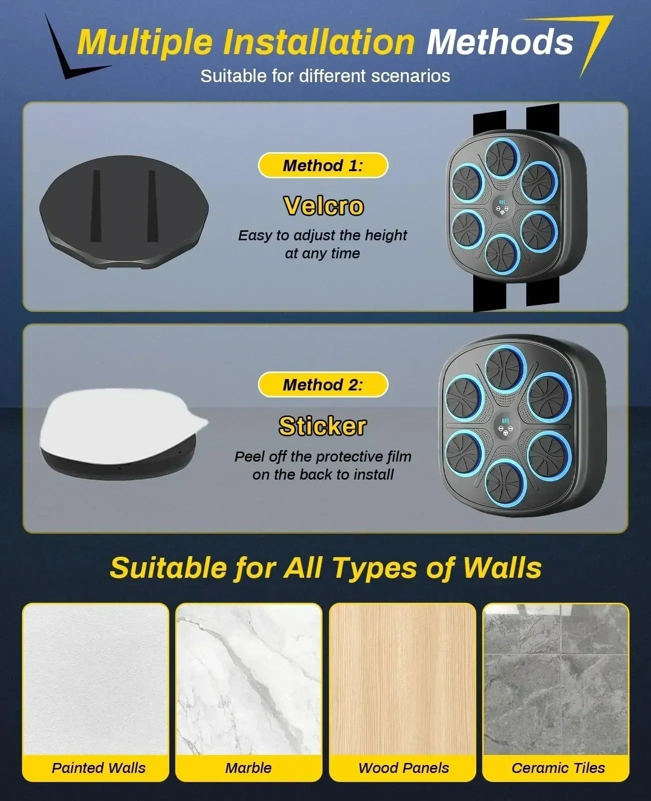 Music Boxing Machine for Adults Wall Mounted (NEW)