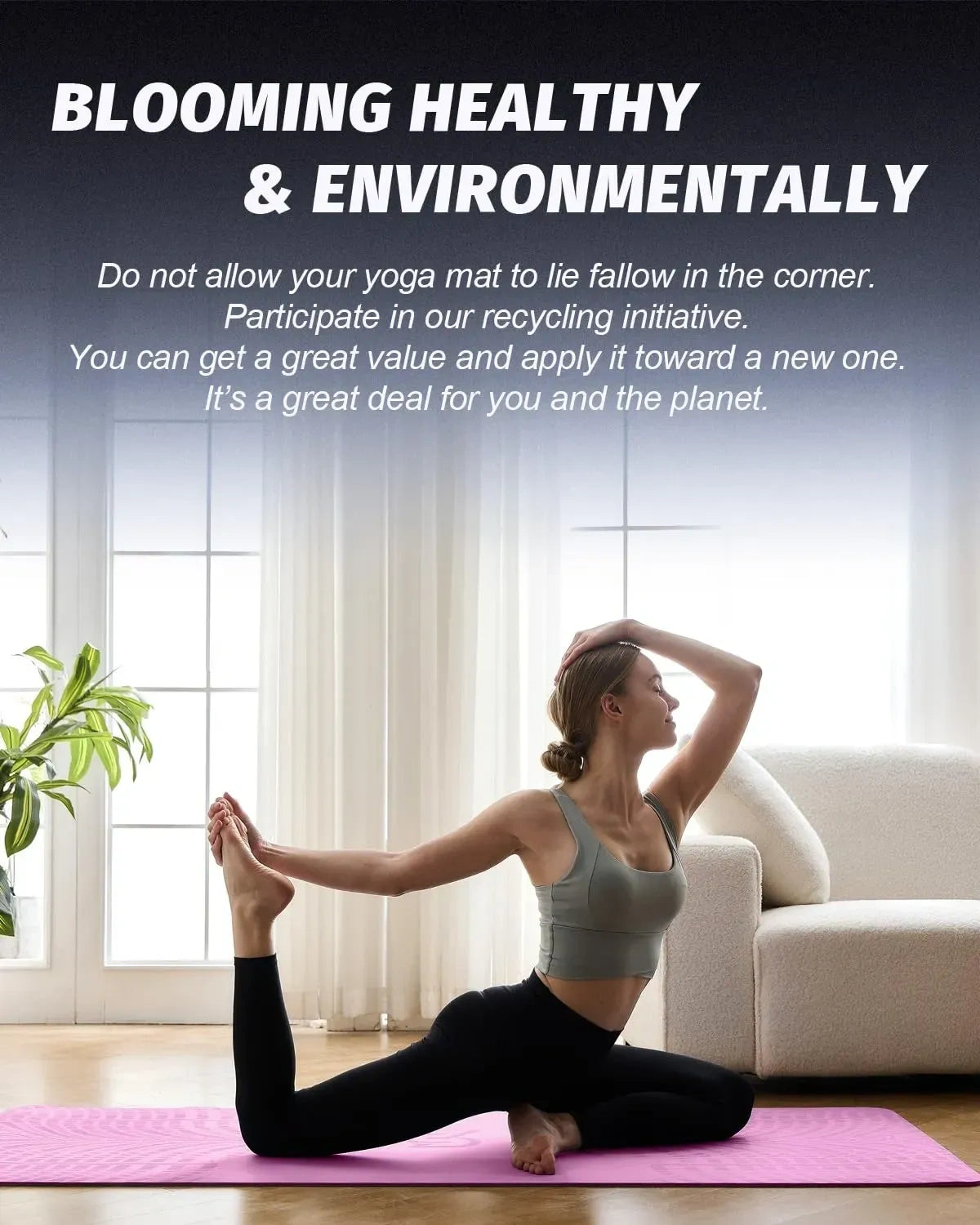 SAEEPABUL LOLLIPOP Thick Yoga Mat (NEW)