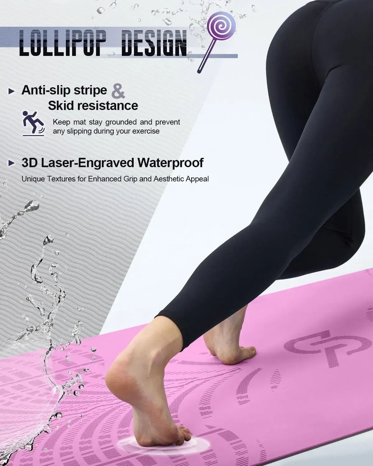 SAEEPABUL LOLLIPOP Thick Yoga Mat (NEW)