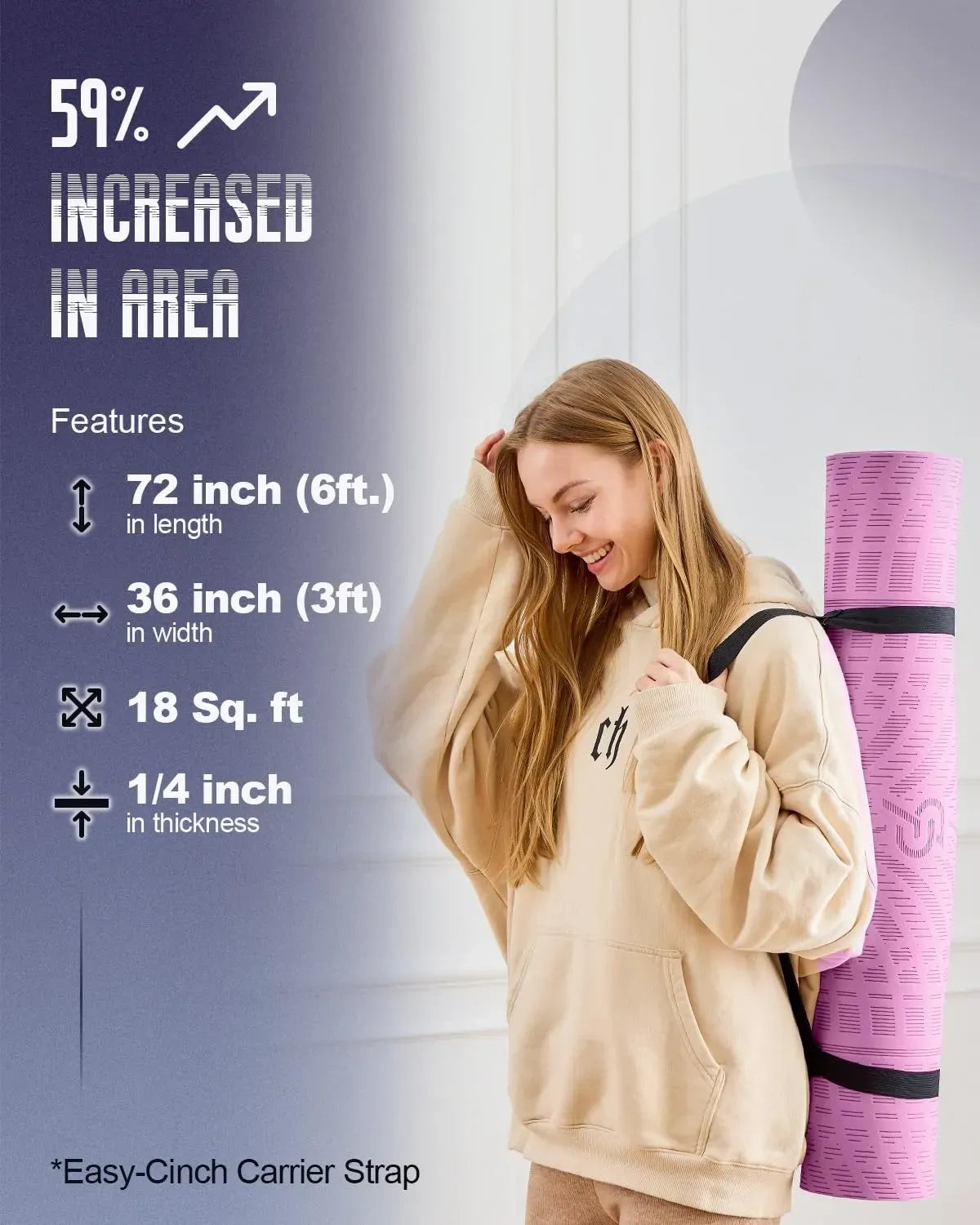 SAEEPABUL LOLLIPOP Thick Yoga Mat (NEW)