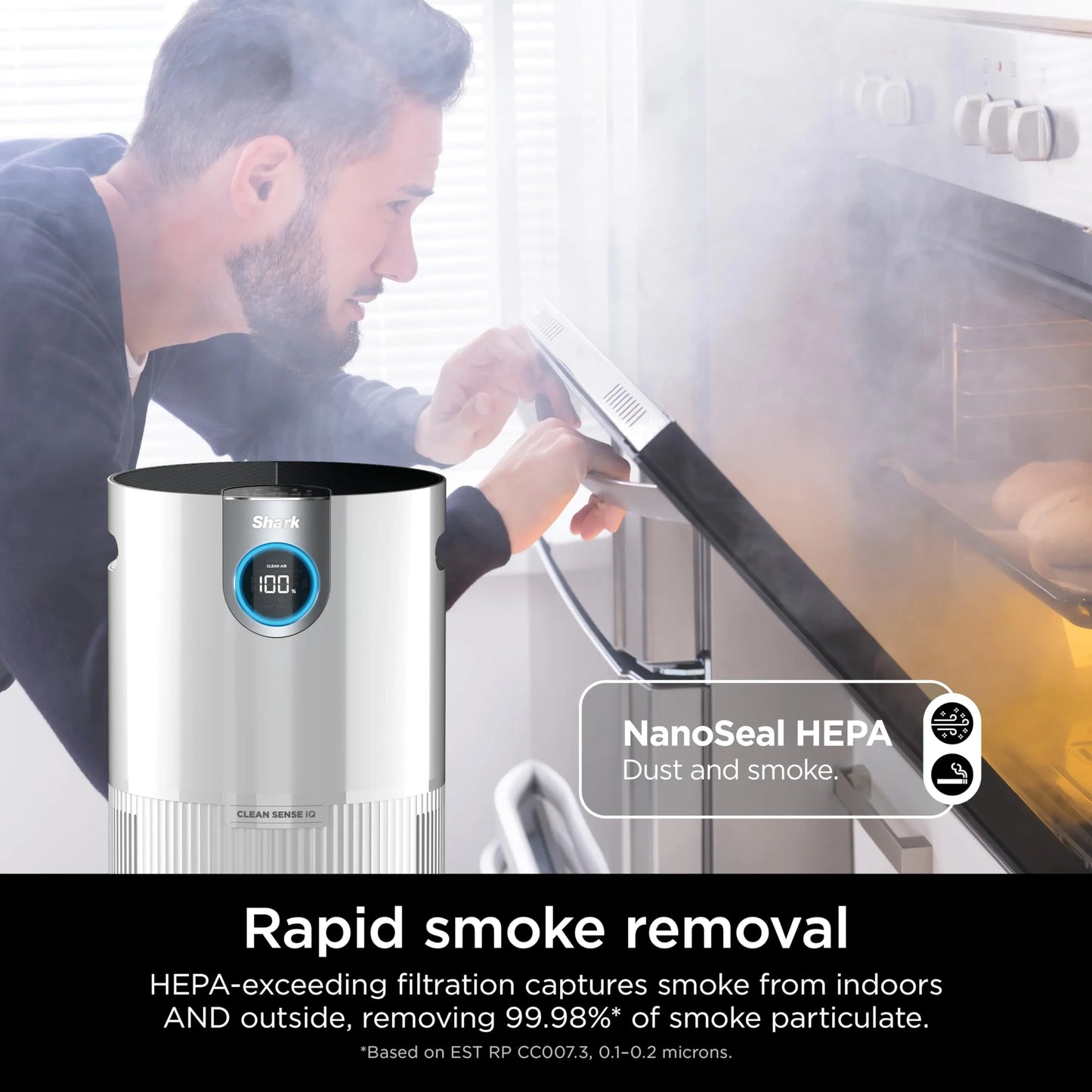 Shark Air Purifier MAX for Large Rooms, HP201 (NEW)