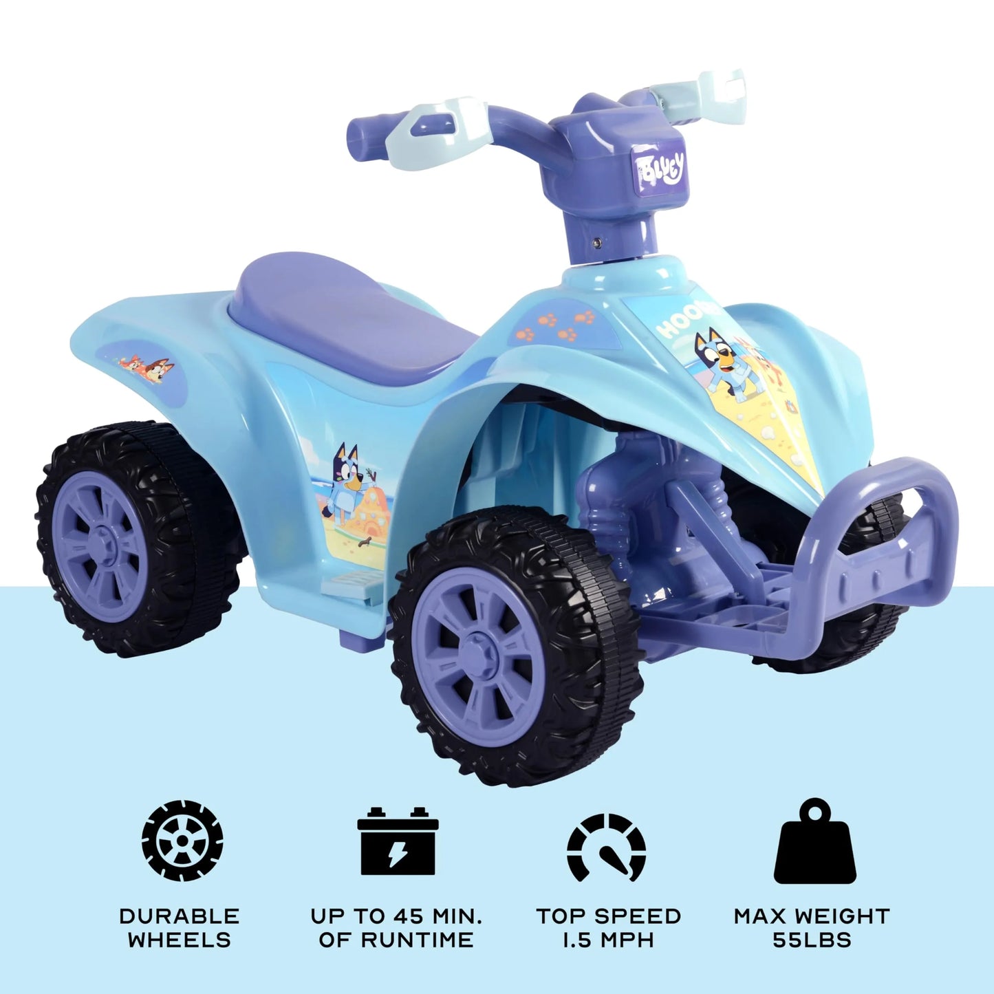 Sakar Bluey 6V ATV Ride-On