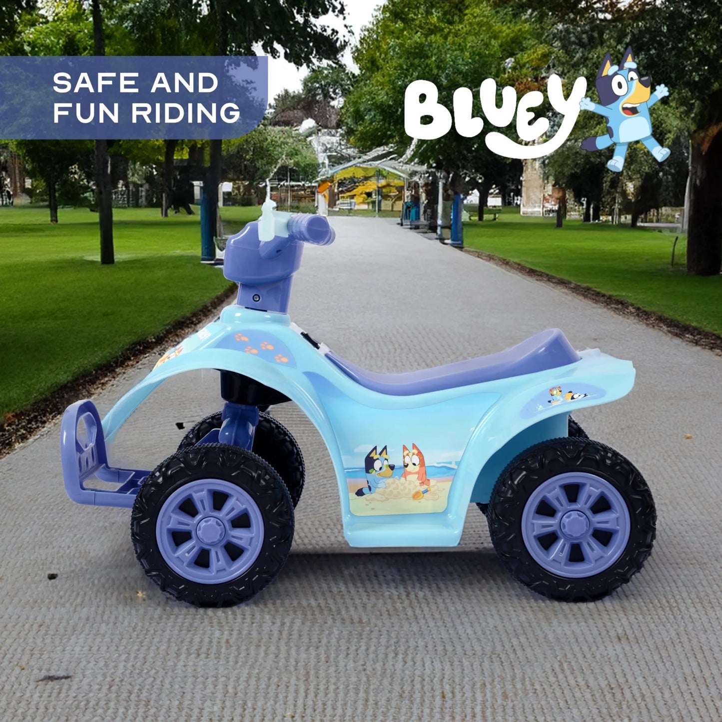 Sakar Bluey 6V ATV Ride-On