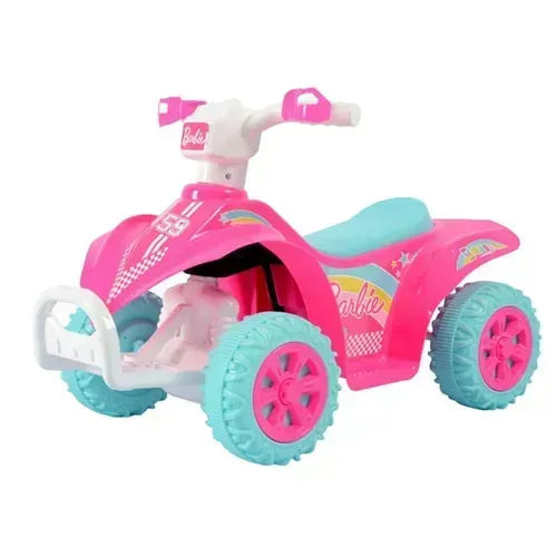 Barbie 6V Battery Powered Ride-On ATV for Kids