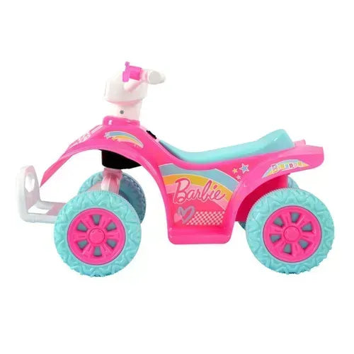 Barbie 6V Battery Powered Ride-On ATV for Kids