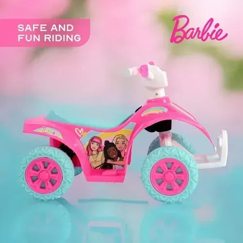 Barbie 6V Battery Powered Ride-On ATV for Kids