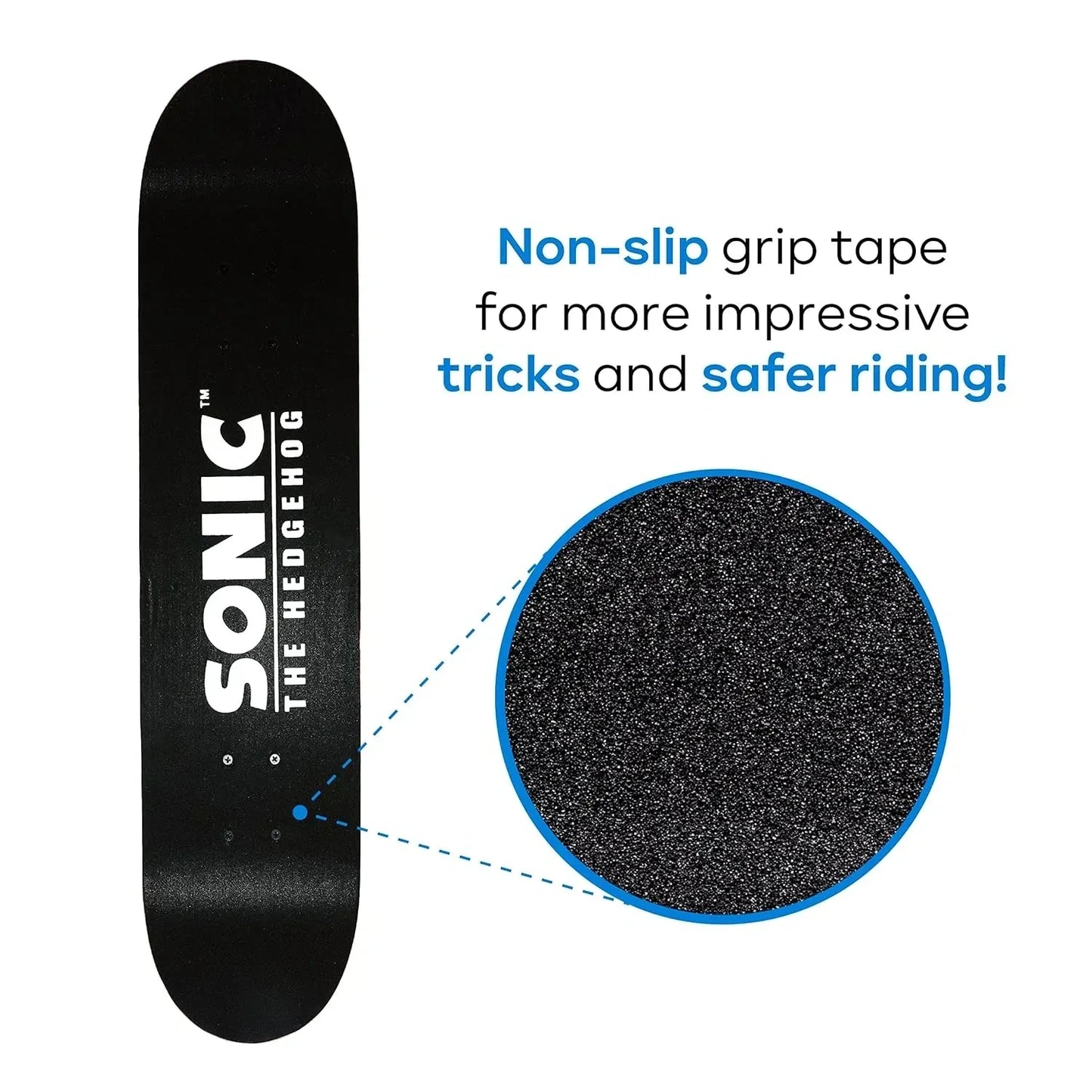 Sakar Sonic The Hedgehog Skateboard